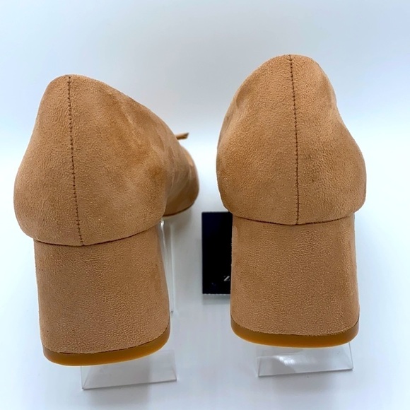 Zara Basic Block Heel w/Bow - Picture 8 of 14